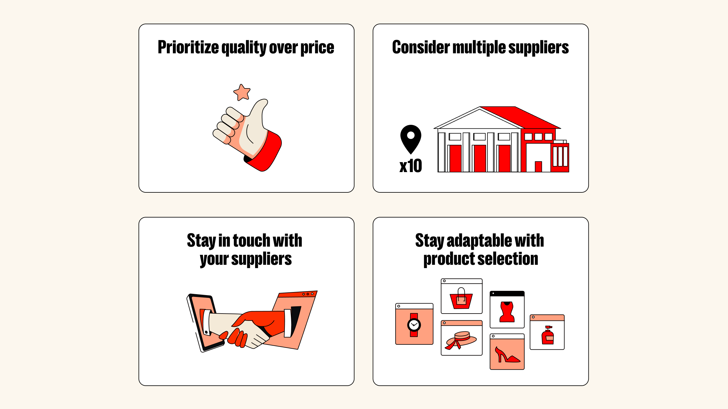 4 Tipps für die Beschaffung von Dropshipping-Produkten